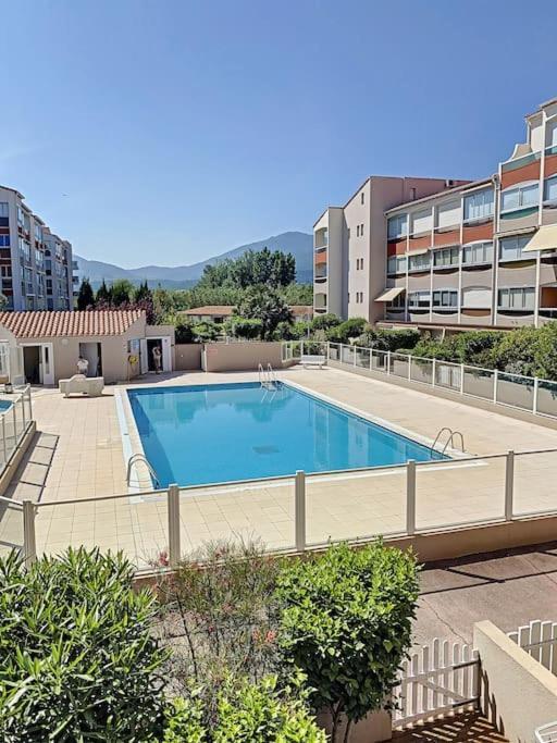 La Brise Marine ~ 300M Mer~Piscine~Clim~Wifi~Calme Argelès-sur-Mer Buitenkant foto