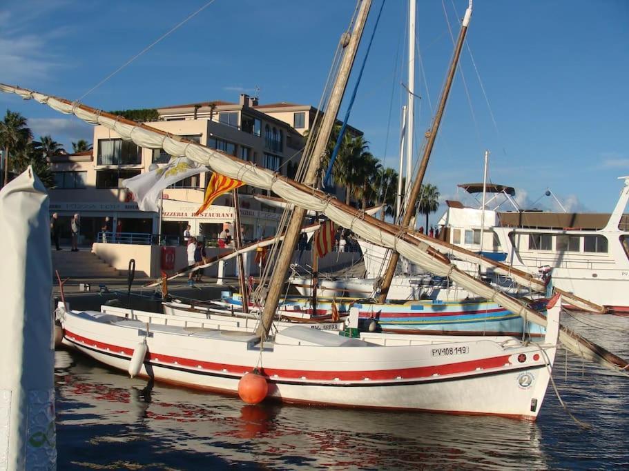 La Brise Marine ~ 300M Mer~Piscine~Clim~Wifi~Calme Argelès-sur-Mer Buitenkant foto